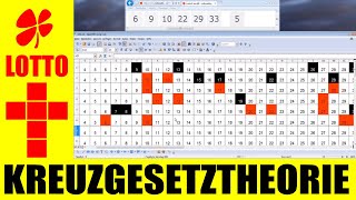 Lotto 6 aus 49  Kreuzgesetz Theorie  Teil 1 [upl. by Marcell]