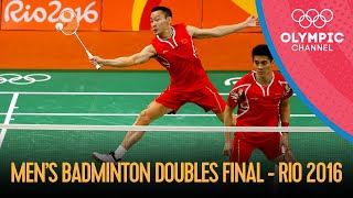 Mens Badminton Doubles Gold Medal Match 🇨🇳🆚🇲🇾  Rio 2016 Replays [upl. by Gertruda]