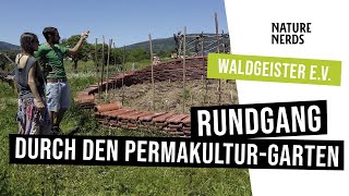 PermakulturGarten  Ein Rundgang bei den Waldgeistern [upl. by Nodyroc]