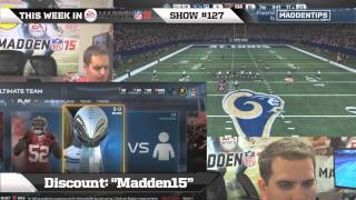 This Week In Madden Show 127  MUT Value HBs amp Broncos Passing Tips [upl. by Yeuh]