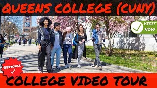 CUNY Queens College Campus Video Tour [upl. by Ellenuahs]