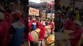 samna Dhol Tasha Pathak 2024 ganpati aagman ganpati punaridholganeshchaturthi shorts short [upl. by Bran]