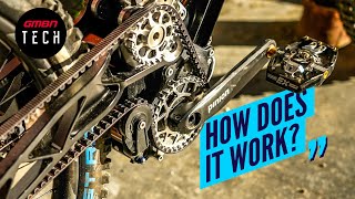 How Does Belt Drive Work On A Full Suspension Bike  Ask GMBN Tech 282 [upl. by Akym]