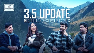 35 Update Discussion  Manali Edition Ft SnaxGaming KaashPlays MAVIOP TxSarangjod BGMI [upl. by Buerger]