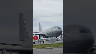 New delivered Airbus CC330 Husky 330004 Parked at Ottawa YOW a330 planespotting airforce rcaf [upl. by Stimson]