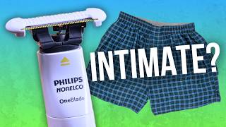 How is The quotIntimatequot OneBlade Different An Unboxing  Philips Norelco [upl. by Reniar884]