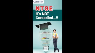 NTSE Cancelled  NTSE  NCERT Update  NTS Exam  Ntseguru  Competitive Examination [upl. by Apilef]