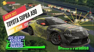 assetto corsa ADC Klutch Kickers  Drifters Paradise ACDFR 2022  Toyota A90 [upl. by Joceline]