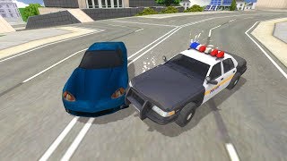 Police Car Crazy Driver  Game Launch Trailer [upl. by Ahsakal572]