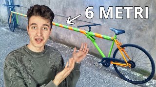 COSTRUISCO UNA BICI LUNGA 6 METRI Ep22 [upl. by Dyolf217]