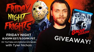 Fright Night Frights Friday the 13th Franchise Dissection  Giveaway [upl. by Oraneg]