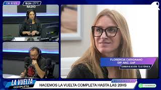 ENTREVISTA CON FLORENCIA CARIGNANO  LA VUELTA COMPLETA [upl. by Lory]