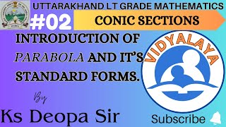 PARABOLA by Ks Deopa Sirlt grade maths [upl. by Etteinotna]