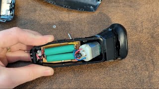 How to replace batteries  Remington R4150 Shaver [upl. by Aulea]