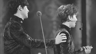 CHANBAEK MOMENTS IN 2016 [upl. by Okier823]