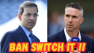 Kevin Pietersen engages in a war of words with Harsha Bhogle over switchhit rules [upl. by Harwill947]