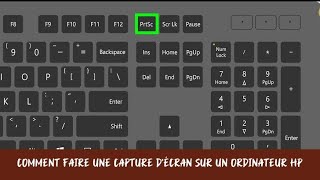 Comment faire une capture décran sur un ordinateur HP [upl. by Nivlac]