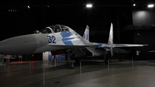 Walk around the Sukhoi SU27B “FlankerC” Trainer jet [upl. by Landel161]