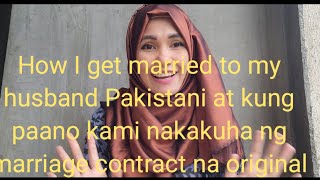 How i get Married to Pakistani Husband ampHow To Request For PSA Marriage Certificate from Philippines [upl. by Negyam]