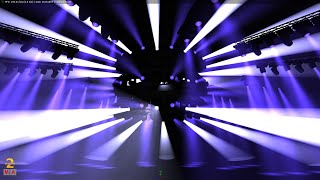 grandma2 on pc 3d timecode light show Bassnectar  Zodgilla [upl. by Koch]