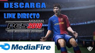 Como Descargar Pes 2010 En PC  mediafire  link directo [upl. by Kary]