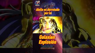 Aiolia no es capaz de superar la Galaxian Explosion de Saga [upl. by Gwenneth538]