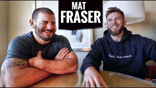 MAT FRASER full interview  Hard Work Pays Off [upl. by Nalyd]