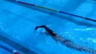 Total Immersion Long Axis Warm up with FistGloves שחייה [upl. by Sheley390]