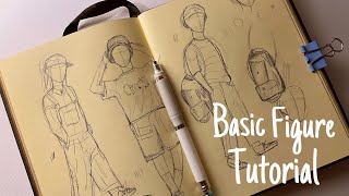 How to draw figures models Only in 10 minutes [upl. by Ahsika]