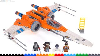 LEGO Star Wars Poe Damerons XWing review 75273 [upl. by Atirb684]