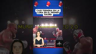 Casi termina en la lona en el primer raund boxeo boxing box [upl. by Marne]