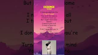 Wizkid  Essence Lyrics shorts [upl. by Ahsiemak313]