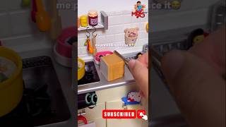 Mini Yummy Bread 🍞🍞 Tasty Tamerry breadsquishy tinyfood minibrand [upl. by Pogah]