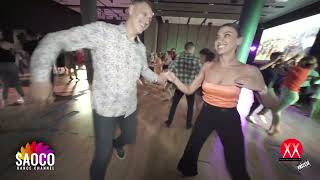 Alexandr Ovidin and Marina Piatnitsyna Salsa Dancing at 3 FRONT Limited Edition Saturday 05082023 [upl. by Avah]