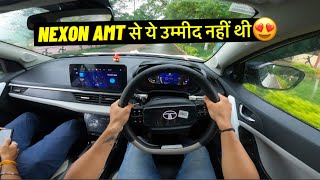 Should you buy Nexon AMT in 2024  New Nexon Facelift Drive [upl. by Emery]