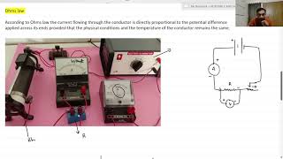 OHMS LAW Theory amp Demonstration  Ohmic amp NonOhmic resistors  STD 10 Physics  ICSE CBSE amp IGCSE [upl. by Laira]