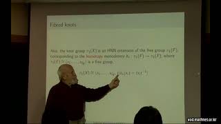 Dale Rolfsen  Ordering Knot Groups Lecture 3 Fibred knots and the Alexander polynomial [upl. by Ahseikram]