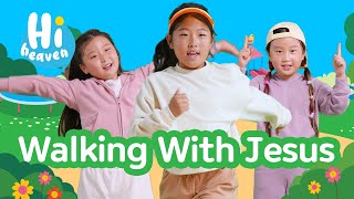 Walking With Jesus ☀️ Kids Songs 🌙 Hi Heaven [upl. by Fabian]