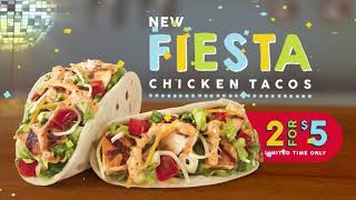 2 for 5 Fiesta Chicken Tacos [upl. by Sandy337]