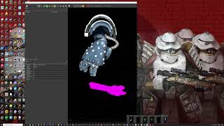 Tutorial power armor adding an attachment outfit studio [upl. by Harpole747]