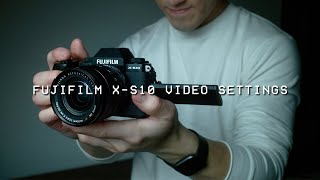 How I Set Up the Fujifilm XS10 For Video [upl. by Adnotal]