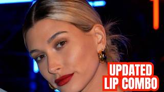 Hailey Bieber’s Updated Fall Lip Combo Is So Cinnamon BunCoded [upl. by Ytsud751]