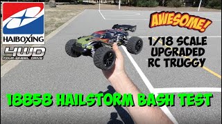 Haiboxing Upgraded 18858 Hailstorm Truggy  Full Bash Test Review [upl. by Maximilianus200]