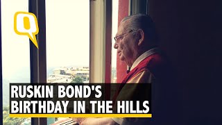 The Quint Visits Writer Ruskin Bond at His Home in the Hills [upl. by Rotberg]