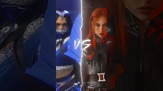 Kitana vs Black Widow Which Transition Stole the Show in October💥😱 [upl. by Gnuhc]