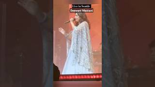 Deewani mastaani live ShreyaGhoshalOfficial shortsshreyaghoshalsongs [upl. by Kiah]