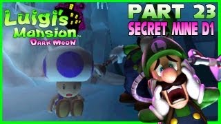 Luigis Mansion Dark Moon  Part 23 Secret Mine D1 quotCold Casequot 100 Walkthrough [upl. by Ruffina]