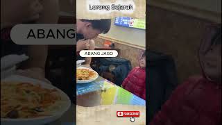 Abang Jago shortvideo makan youtubeshorts funny [upl. by Enrak]