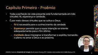 História da Filosofia II  Tomás de Aquino  Compêndio de Teologia  Atributos de Deus [upl. by Rutter]