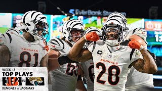 Bengals Top plays vs Jaguars Week 13 [upl. by Auqinal]